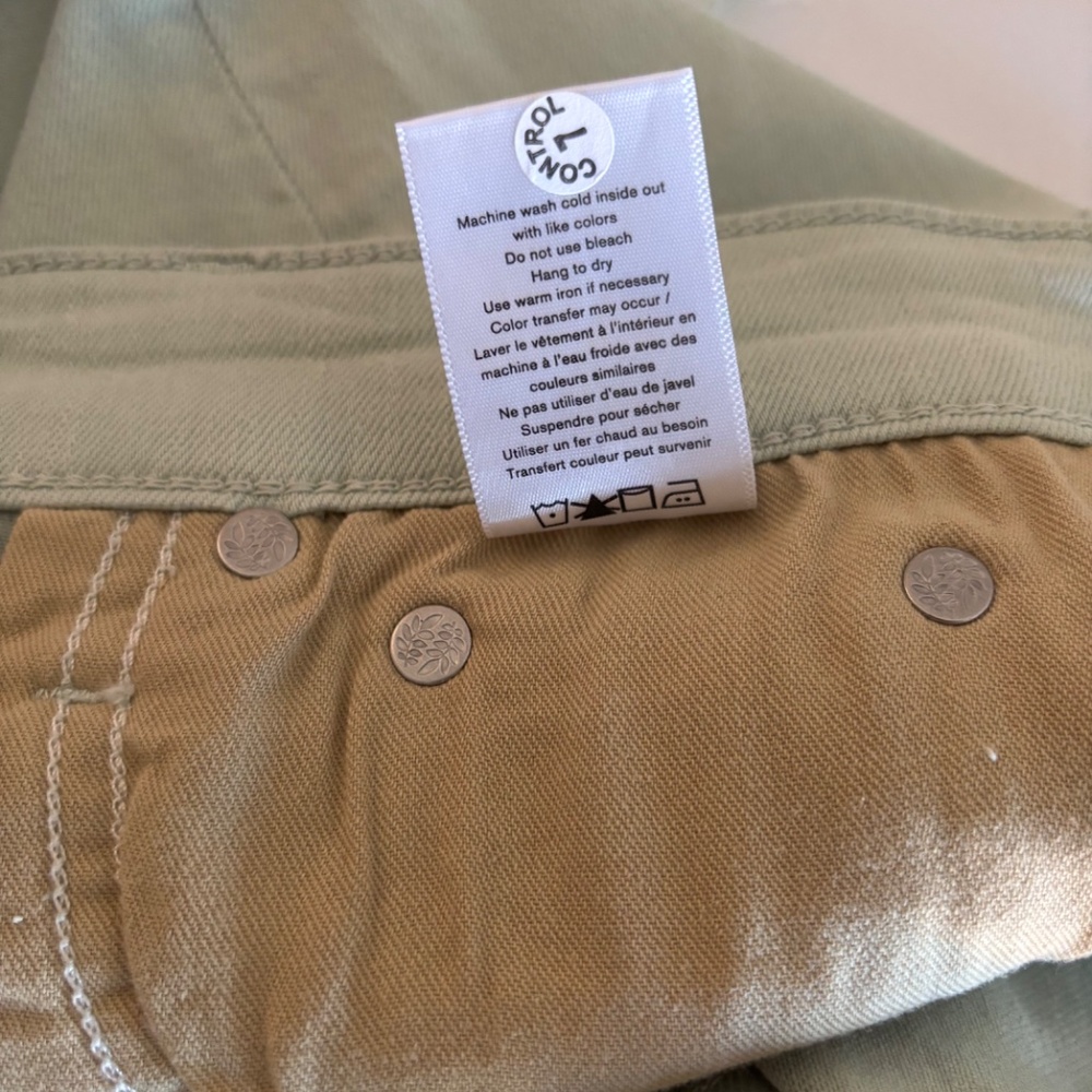 Rag & Bone W 27 Mint Color Casey High-Rise Ankle-Flare Pants/Jeans Raw Hem NWT - Picture 9 of 16
